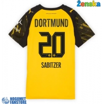 Borussia Dortmund Marcel Sabitzer #20 Domaci Dres za Ženska 2025-26 Kratak Rukav
